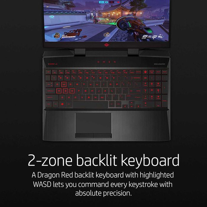 GAMING HP Omen IntelCore i5-8300H / 16GB / 256GB SSD / Nvidia GTX 1060 6GB / 15.6" / WIndows 11!