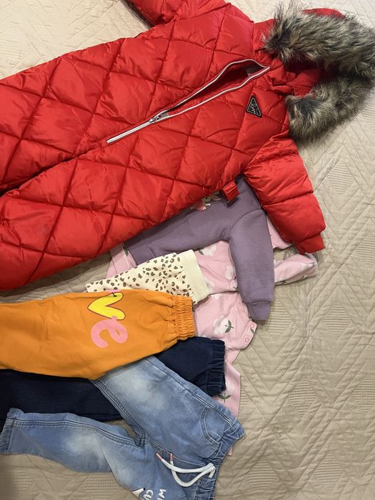 На девочку пакет вещей за 10