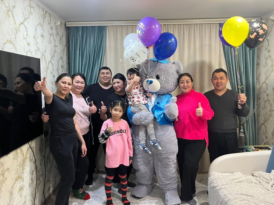 5000 Тедди Мишка Павлодар Аниматор и прокат ростовых кукол