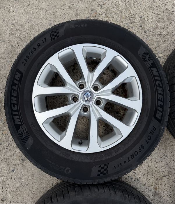 Jante / Roti Renault Espace 235 65 17, Anvelope vara Michelin