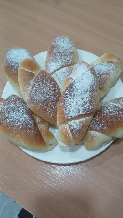 Сдобные домашние булочки