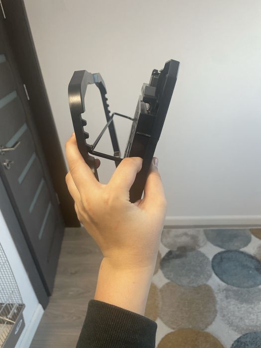 Cooler laptop tellur basic black cu leduri albaste