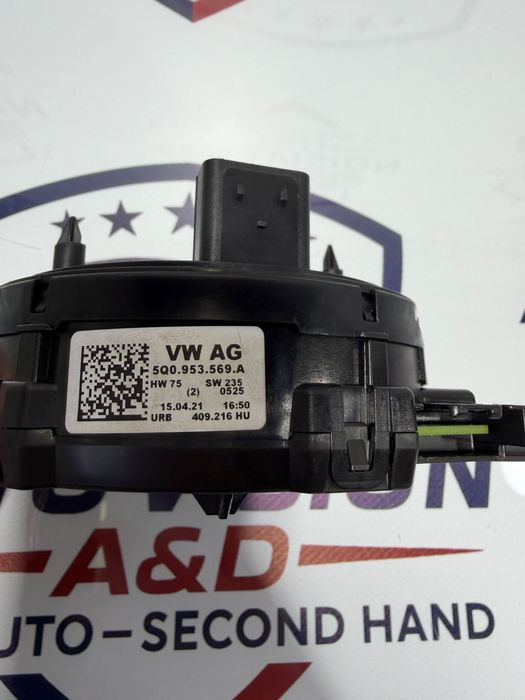 Spirala volan VW Golf 7 Passat B8 Tiguan 5Q0953569A modul coloana OEM