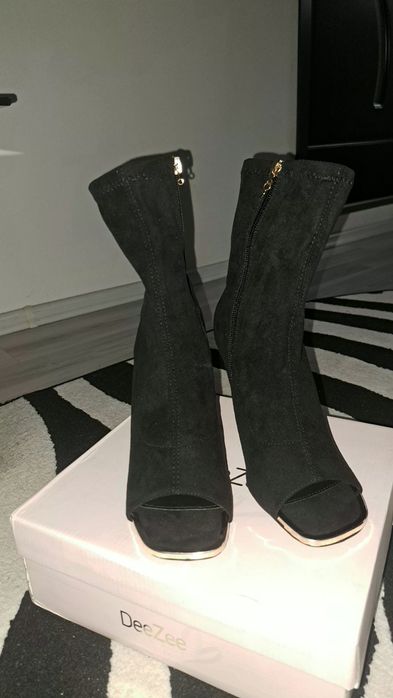 Botine LW0606-1 Negru