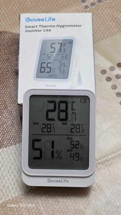 Govee стаен термометър и хигрометър, Bluetooth