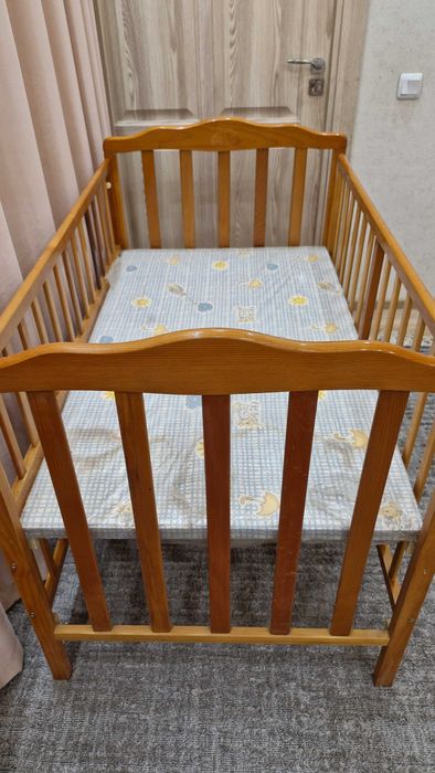 Кроватка деревянная детская MamaLove