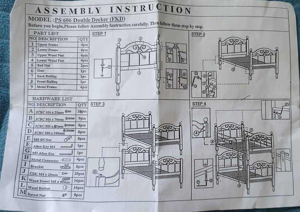 Кованная кровать TVIX