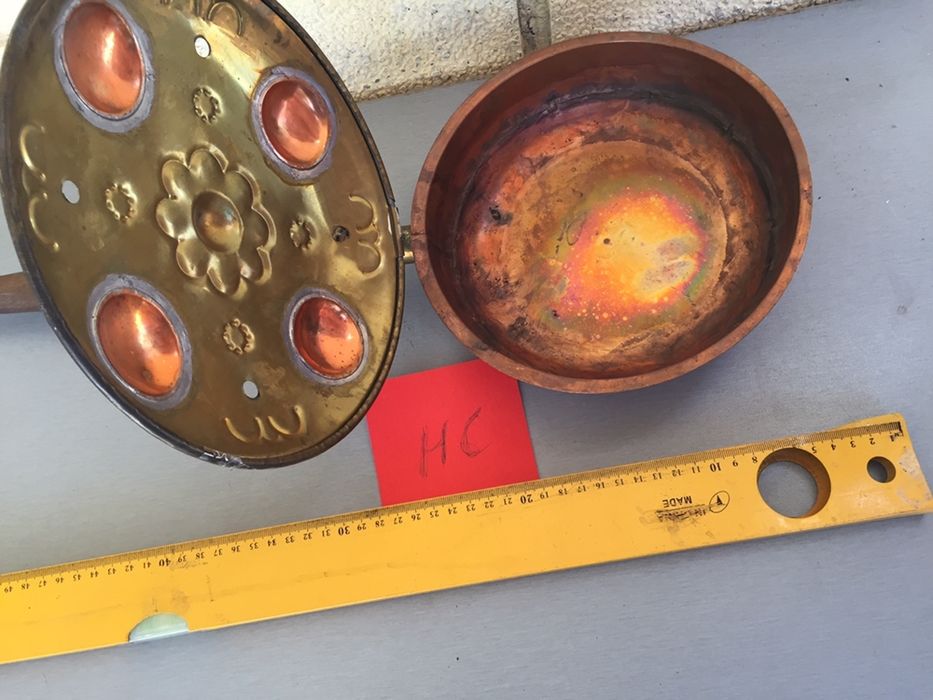 белгийски бароков тиган от мед и месинг