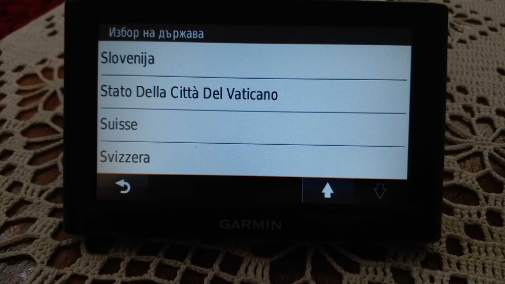 Навигация Гармин