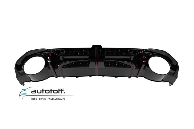 Difuzor bara spate compatibil cu Audi A3 8Y (2020+) RS3 Design