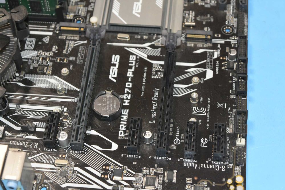 Дъно процесор памет и охладител - Asus Prime H270-Plus 1151 Socket Celeron G3900 4 GB DDR4 + Cooler