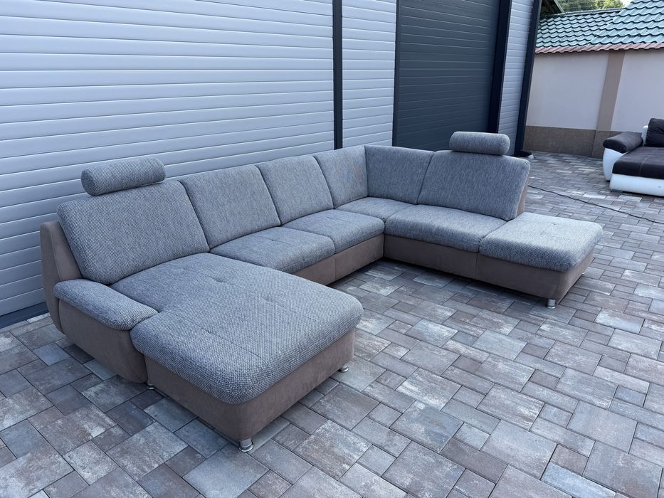 Coltar Living ~ Sufragerie XXL Forma U Extensibil