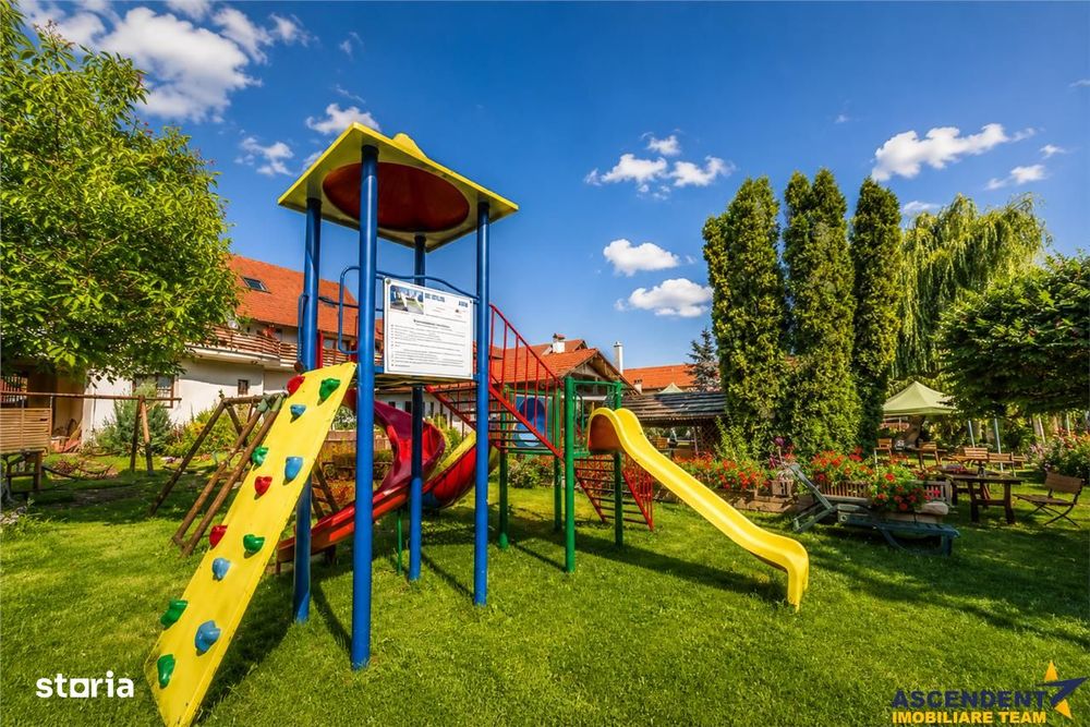 Hotel 3* + Pensiune 4*, piscina, teren tenis, 6.200mp parc privat +, S