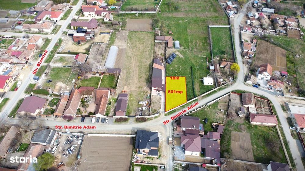 601mp - Teren Mosnita Veche - toate utilitatile - 63.000Euro