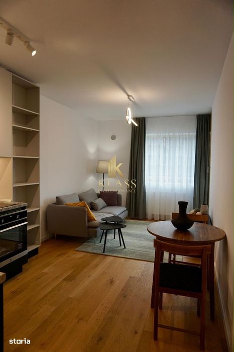 Studio Modern cu Dormitor Separat | Aviatiei Park | Etaj 7 | Balcon |