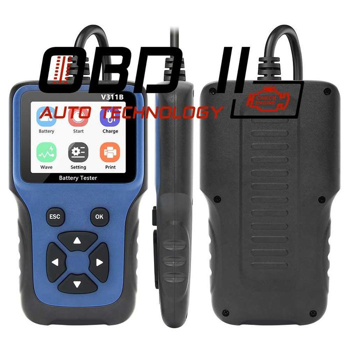 Тестер за акумулатори V311B 12V / 2000A