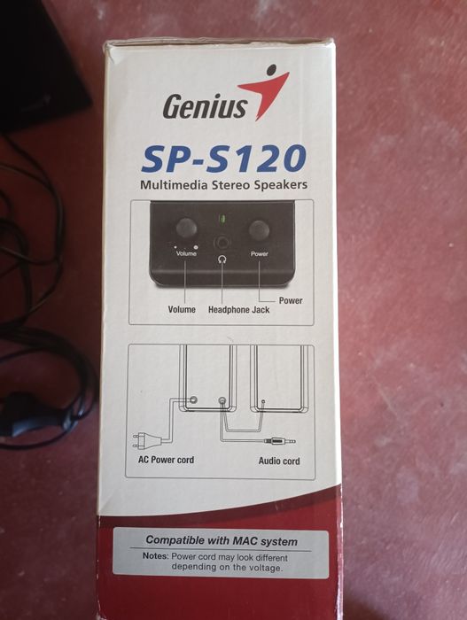 Колонки Genius SP-S120 в коробке, рабочие