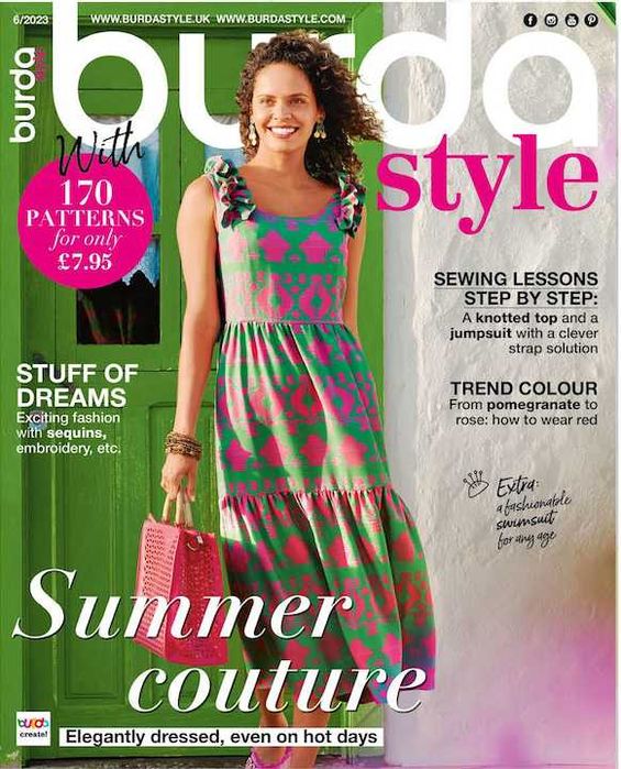 2 reviste noi: Burda Style 6/2023 si Burda Easy 1/2025