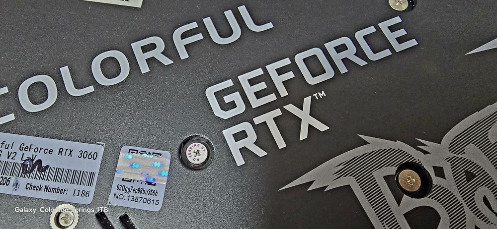 Обменяю GeForce RTX 3060 12G