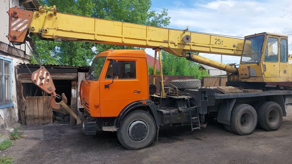 продам автокран камаз