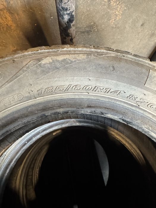 Продам комплект резины 185/60R14
