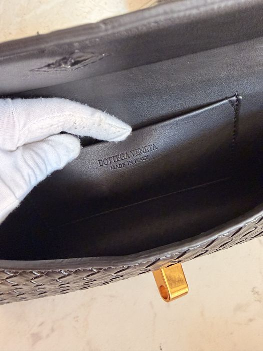 Дамски клъч Bottega Veneta черен