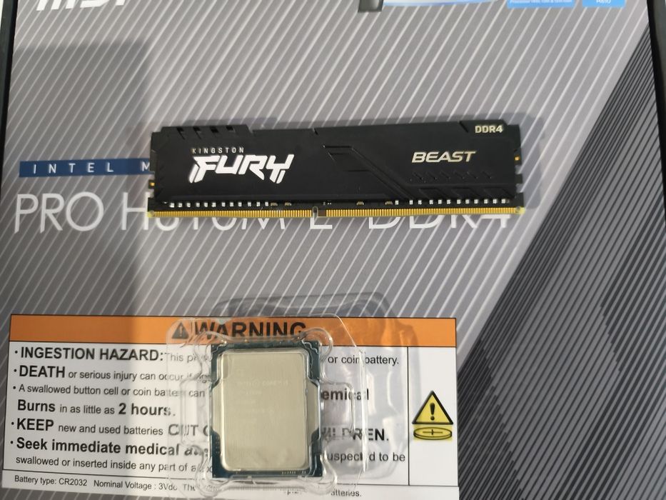 Kit gaming ( i5 13500 +msi Pro h610M-E ddr4- )+ cooler cpu+16gb  ddr4