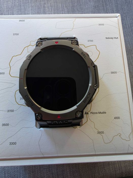 Smartwatch AMAZFIT T-Rex 3, Wi-Fi, GPS, Android/iOS, Silicon, Onyx