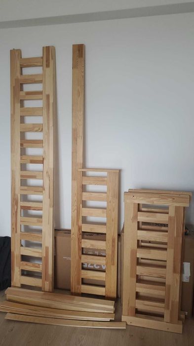 Pat Montessori copii - lemn - 90 x 200