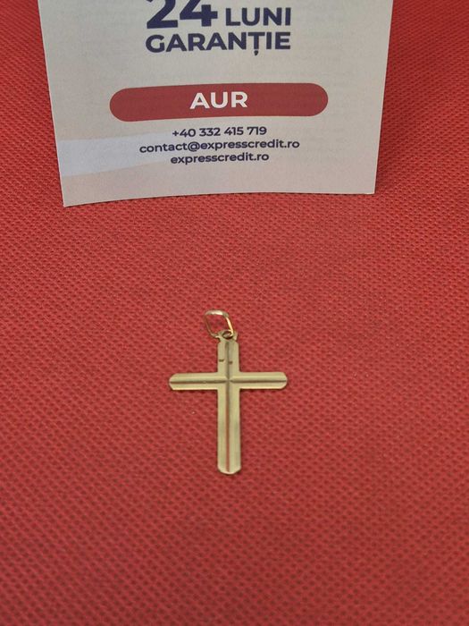 Pandantiv Cruce Aur 18K ( ag 46 b 4090 .1 )