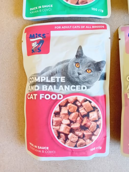 Мокра храна за котки 24бр×100гр