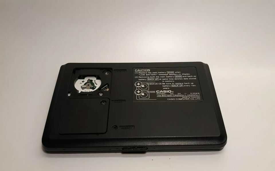 Organizator CASIO 3 line display data bank-500,functional.