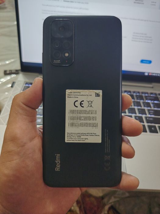 Redmi Note 11 6/128 GB Black Global versiya ideal xolat