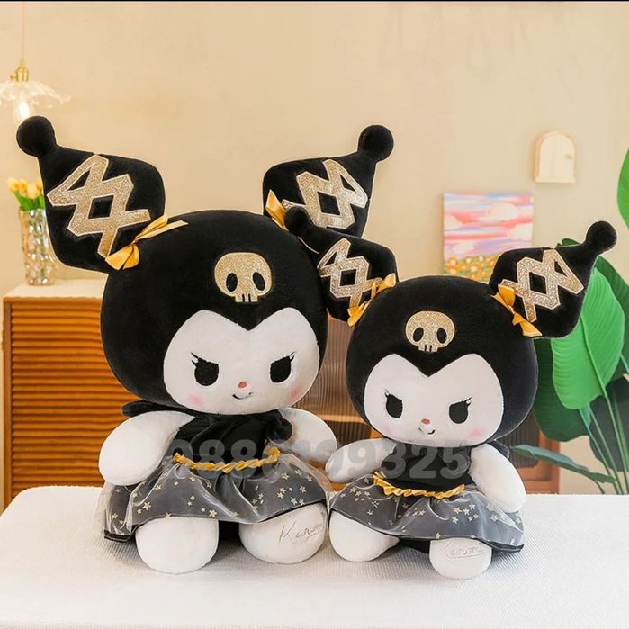 Hello Kitty Kuromi Плюшена играчка Кити Куроми, 50см