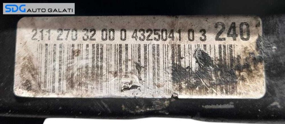 Baie de Ulei Cutie Viteze Automata Mercedes Clasa C Class W203 C180 C200 1.8 2000 - 2007 Cod 2112703200 [N0599]