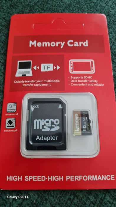 Micro sd card de la Lenovo