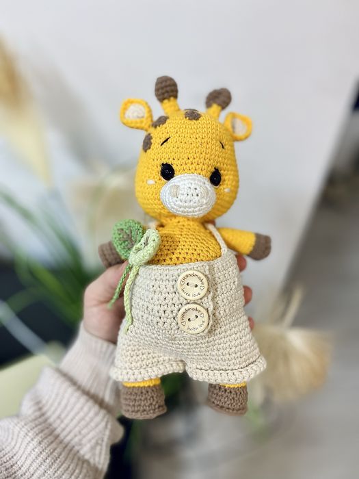 Set girafe-jucarii croșetate