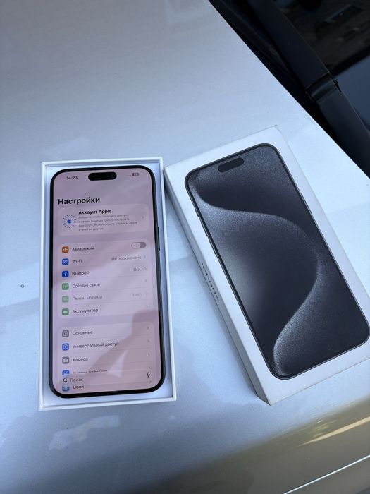 Айфон 15 pro max(256gb) 84%