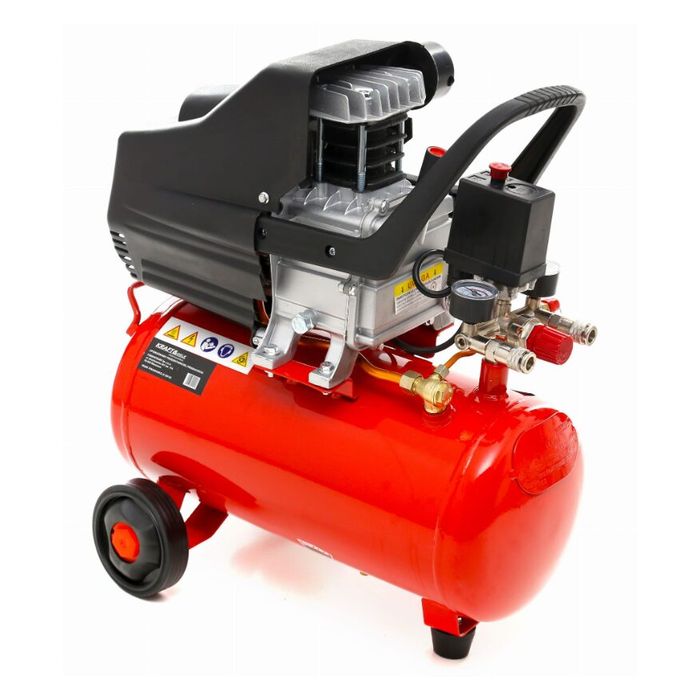 Compresor de aer, 24 litri, 8 bari, 2.8Kw, 140L/min, Kraft
