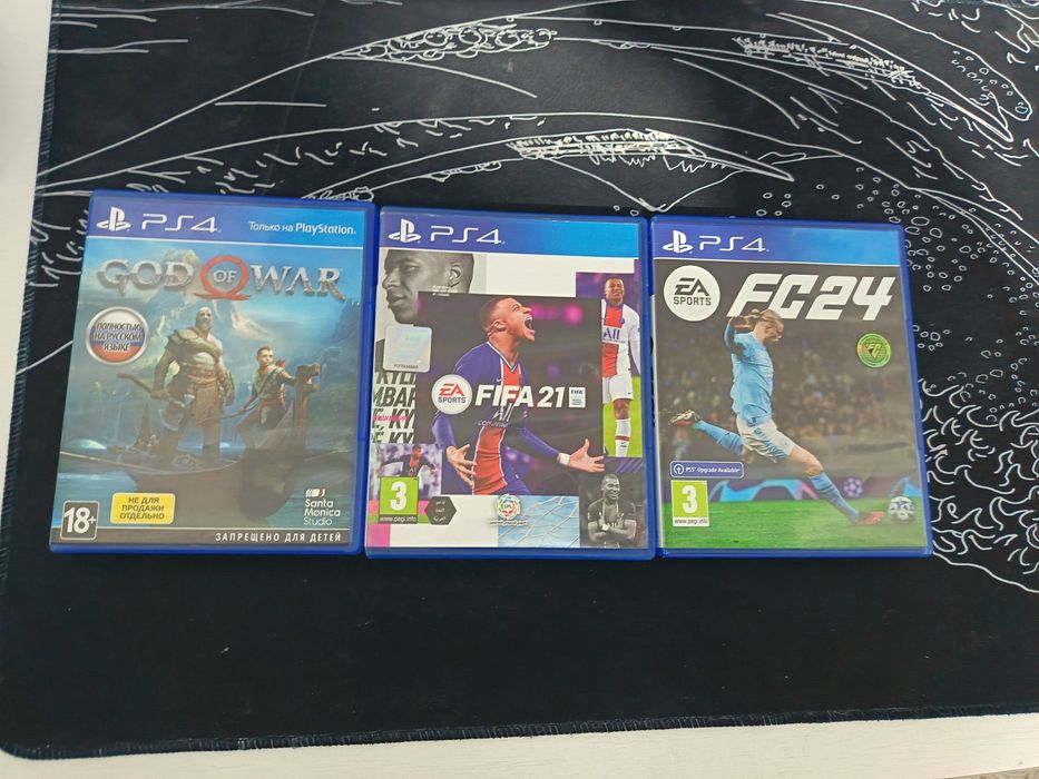 Продам диски на пс 4 и пс 5 состояния 10/10