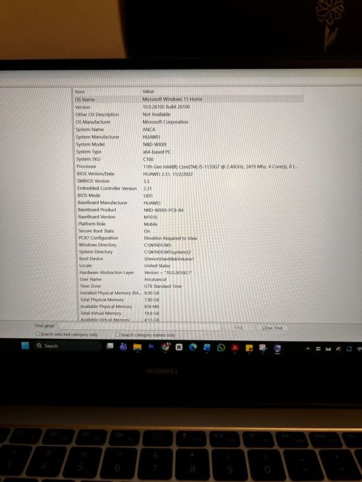 Laptop Huawei MateBook D14
