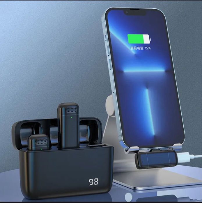 Микрофон и петличка для iphone. Айфон