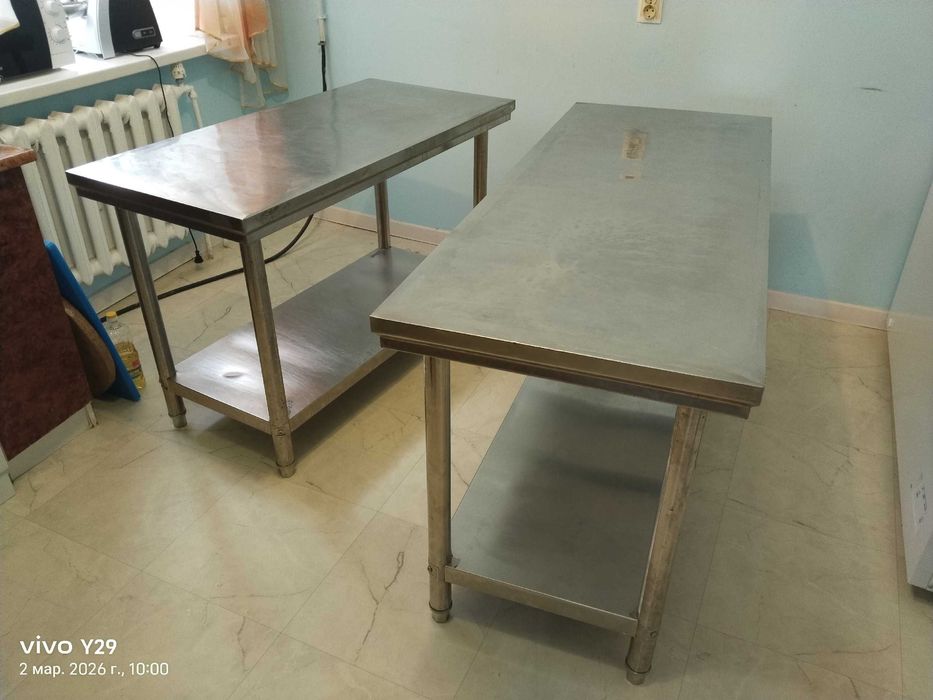 Продам пищевые столы из нержавеющей стали
