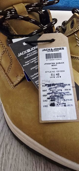 Ghete noi de iarna din piele, Jack & Jones 42
