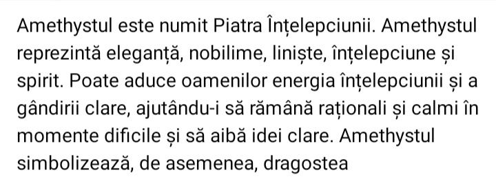 Brățară din ametist natural și argint