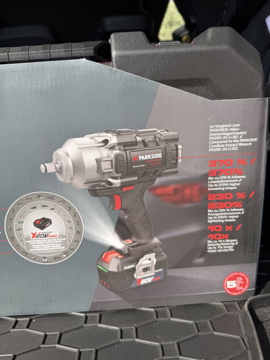 Masina/Pistol insurubat cu impact Parkside 1898 Nm