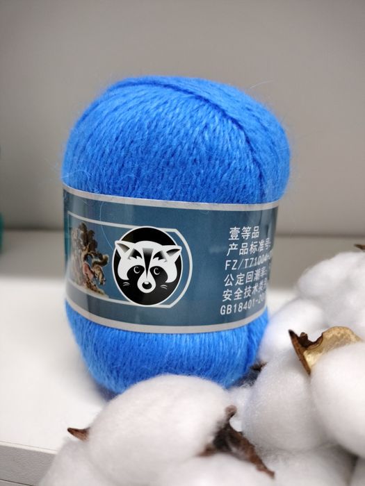 Пух норки пряжа продам