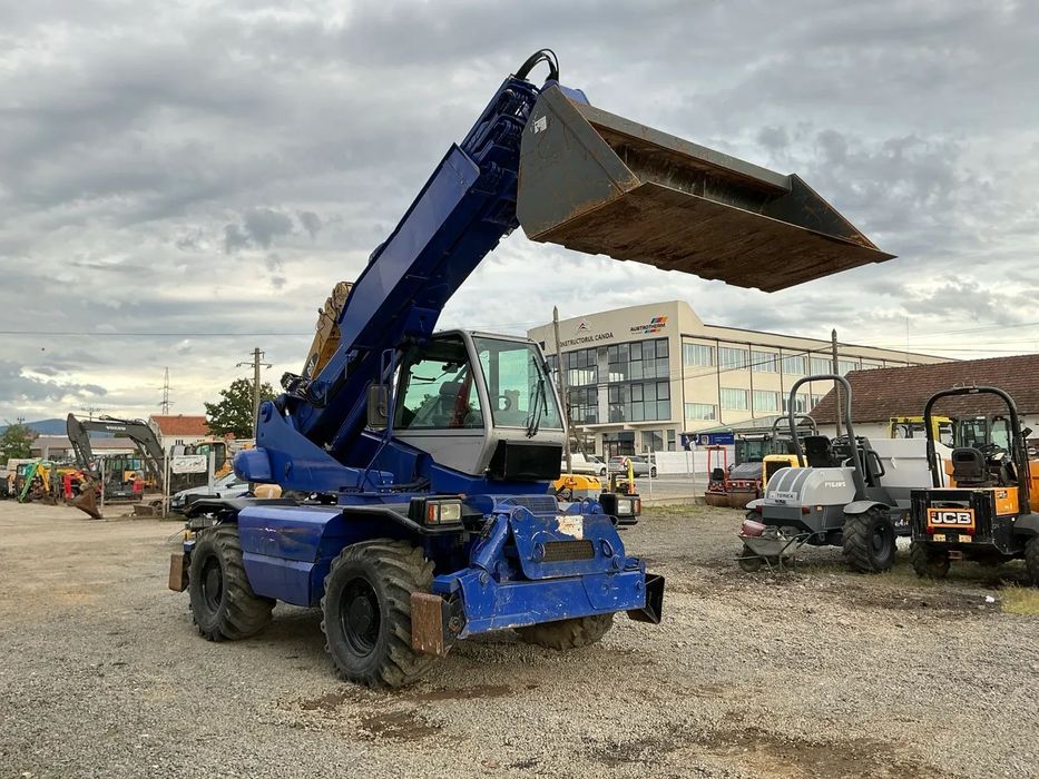 Manitou MRT 1850M 18m, Stivuitor telescopic, 2006, 4x4, rotativ 360°