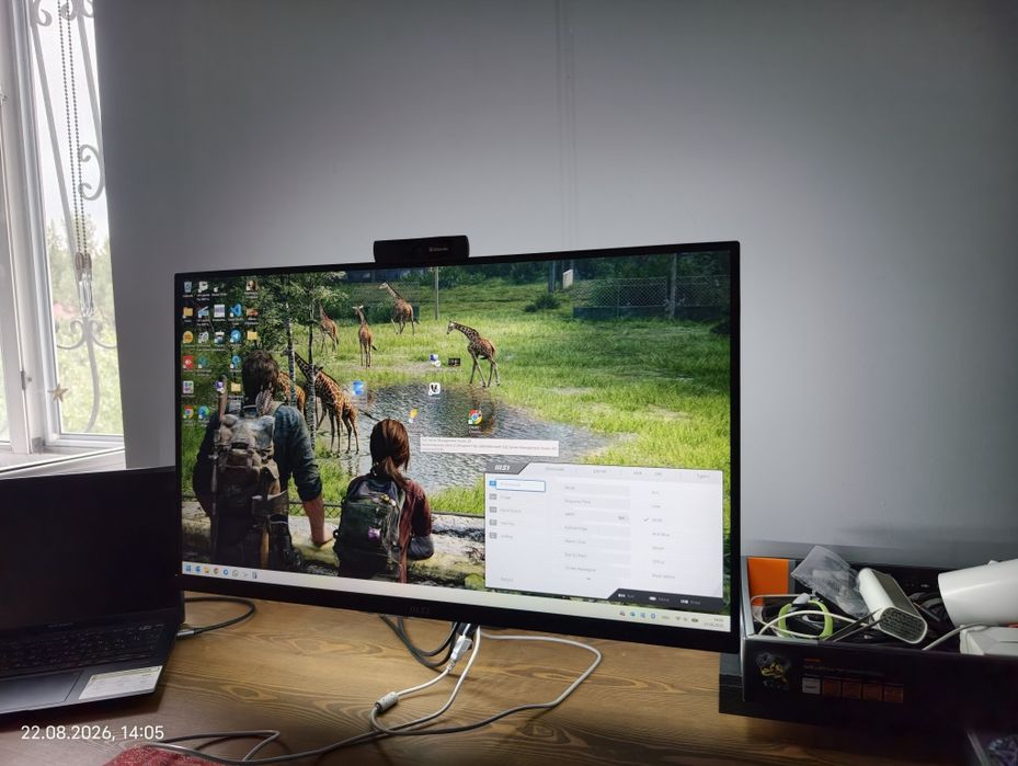 Монитор с КВМ type-c MSI MD272, 27", IPS 450кд яркость