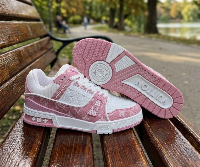 Louis Vuitton Trainer LV Trainer Roz Pink